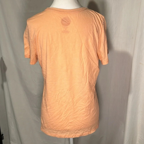 women's light orange Life Is Good classic fit cool T size medium with bears - Picture 2 of 3